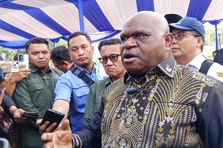 Menteri HAM Pigai Sambangi Lokasi 