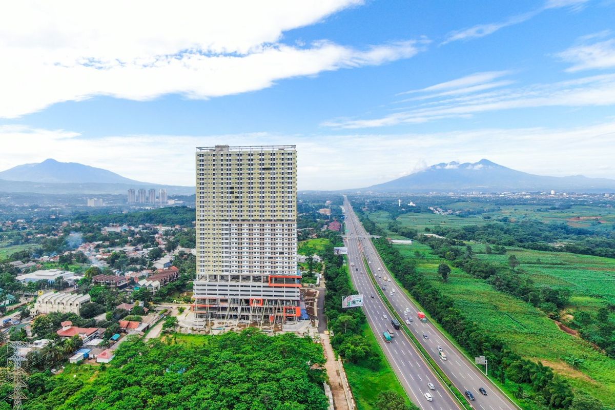 LRT City Sentul Tower 1 A telah diserahterimakan kepada kmnsumen sejak Desember 2020.