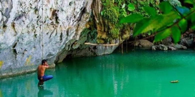 Keindahan Pucok Krueng di Kabupaten Aceh Besar, Provinsi Aceh. 