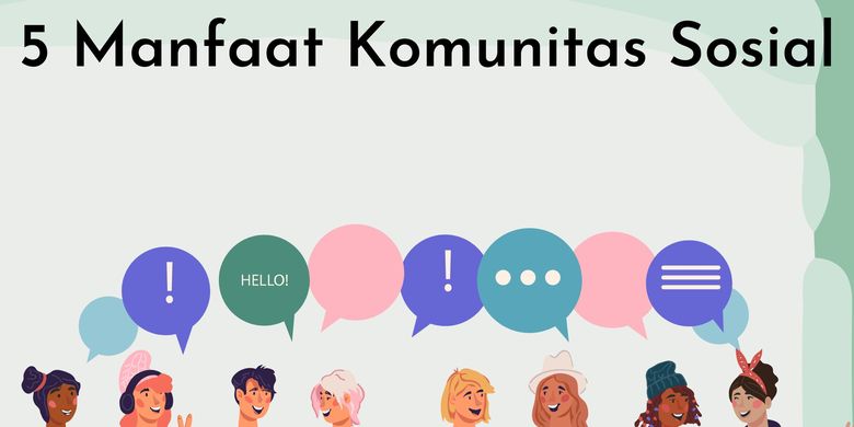 5 Manfaat Komunitas Sosial