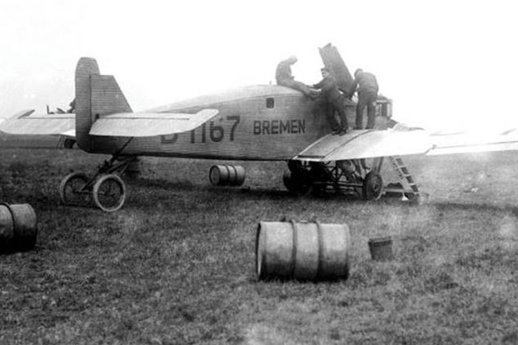 Pesawat Bremen yang digunakan untuk misi penerbangan transatlantik