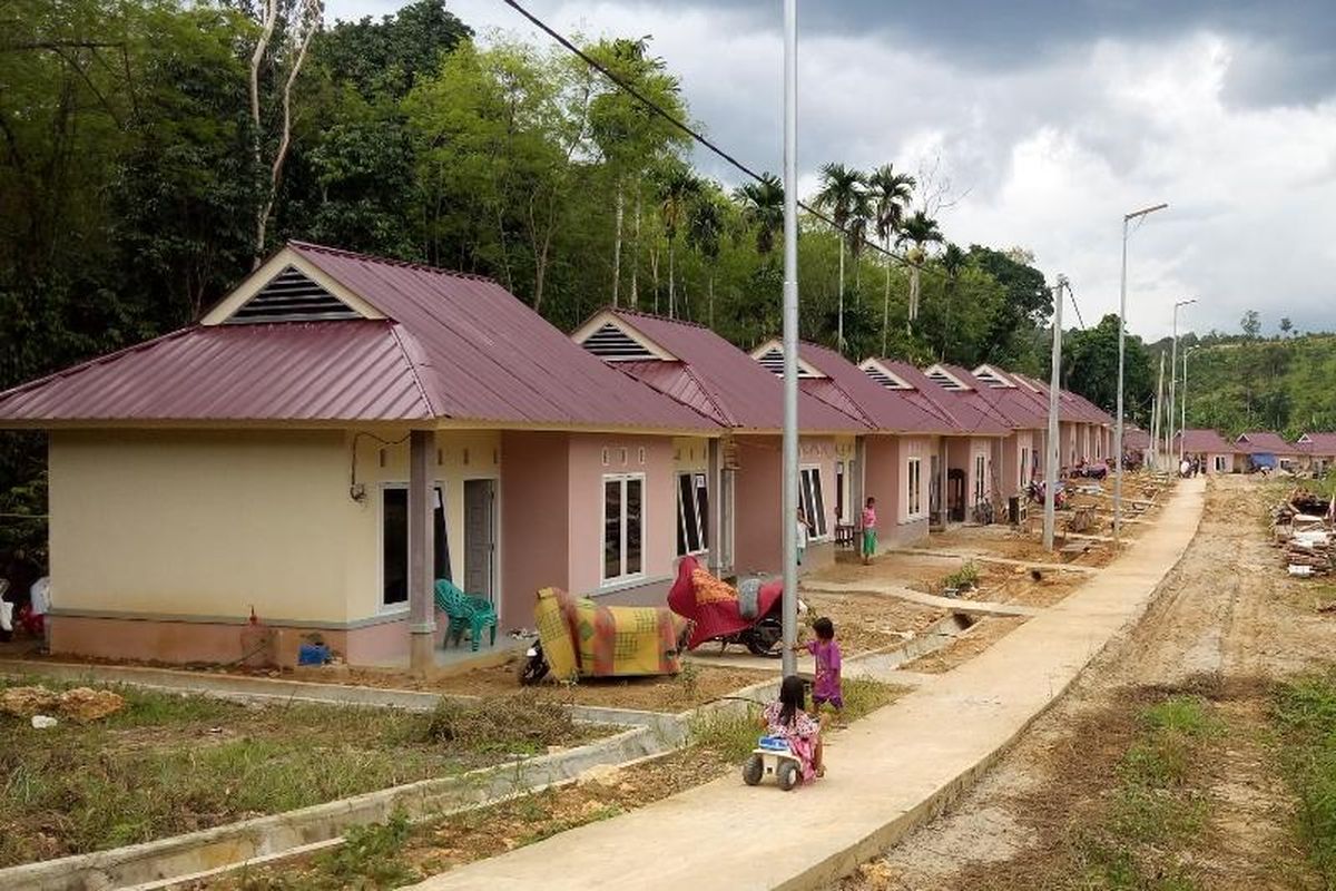 Pembangunan 25 unit rumah khusus (rusus) di Kabupaten Ogan Ilir Sumatera Selatan, Provinsi Sumatera Selatan.