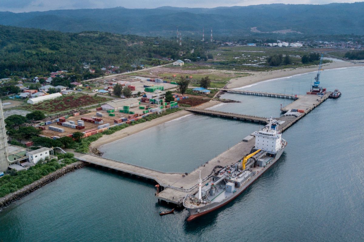 PT Pelabuhan Indonesia I (Persero) melepas ekspedisi pionir kapal dagang ke India melalui Pelabuhan Malahayati, Kabupaten Aceh Besar, Provinsi Aceh, Sabtu (29/12/2018).