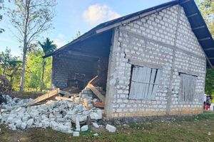 Dampak Gempa M 6,1 Sumba Barat Daya, 299 Rumah dan 24 Fasilitas Umum Rusak