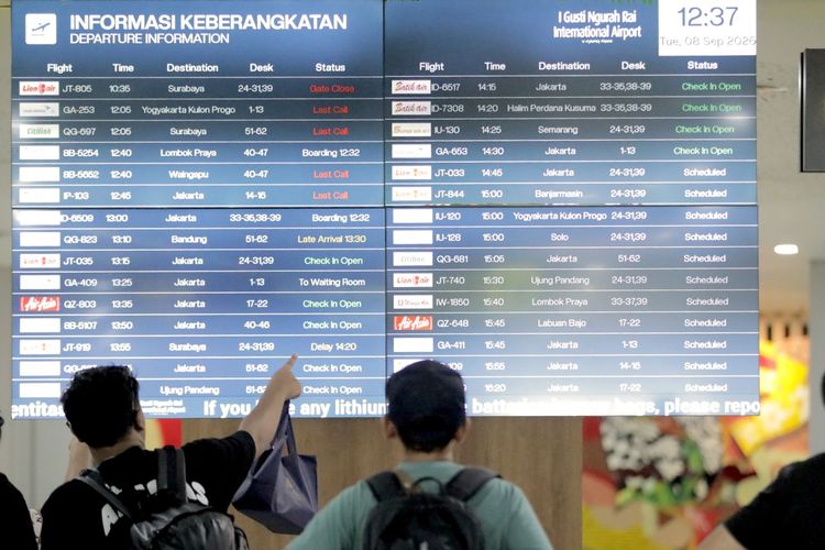 Sempat Terimbas Erupsi Anak Krakatau, Penerbangan dari Bali ke Jakarta dan Bandung Kembali Normal