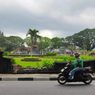 Ditabrak Mobil, Tembok Alun-Alun Tugu Kota Malang Ambruk, Penabrak Diminta Tanggung Jawab