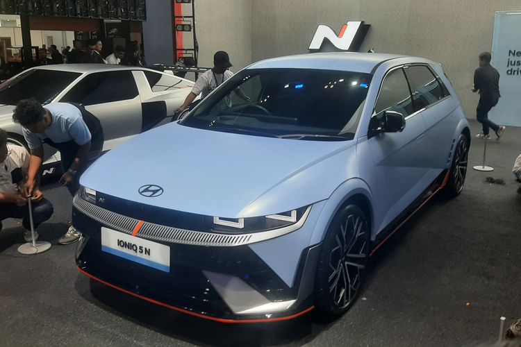 Hyundai Ioniq 5 N di GIIAS 2024