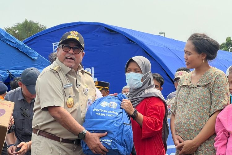 679 Warga Terdampak Kebakaran Kemayoran, Rano Karno Tawarkan Pindah ke Rusun