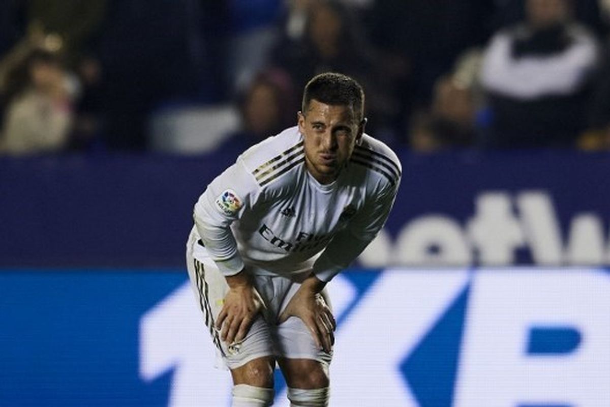 Winger Real Madrid, Eden Hazard.