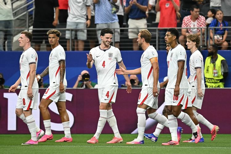 Hasil HT Inggris Vs Kroasia 2-2: Sumbang Dua Gol, Harry Kane Cetak Rekor