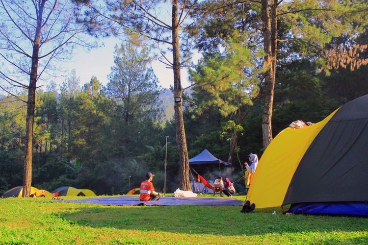 Highland Camp Curug Panjang, tempat camping di Bogor
