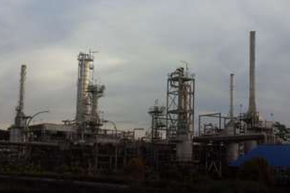 Fasilitas Kilang Minyak milik Pertamina Refinery Unit VII Kasim di Kabupaten Sorong, Papua Barat