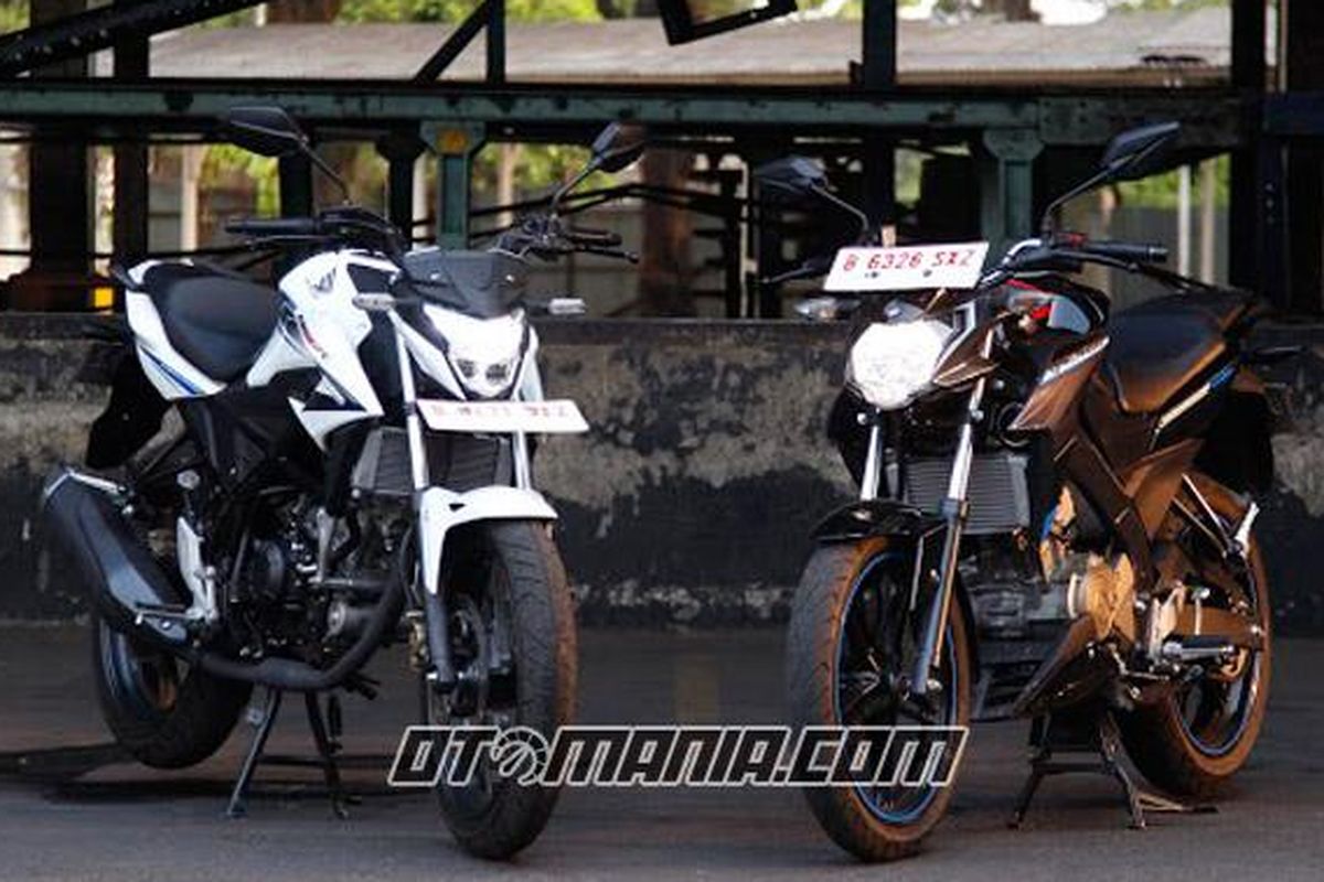 Komparasi Honda CB150R Versus Yamaha Vixion