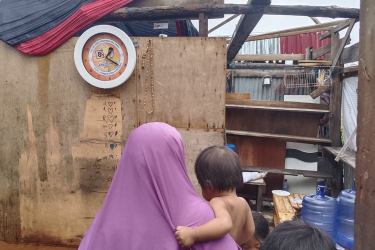Diterjang Angin Puting Beliung, Enam Bangunan Warga di Areal Jalan Lingkar Rusak Parah