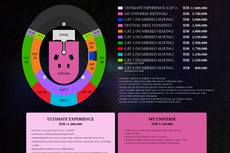 Tiket Coldplay Presale BCA Resmi Sold Out, Promotor Ingatkan Masih Ada Penjualan 19 Mei 2023