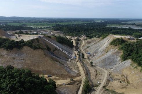 Hampir Beres, Bendung Batang Toru Airi 3.200 Hektar Sawah di Tapanuli Utara