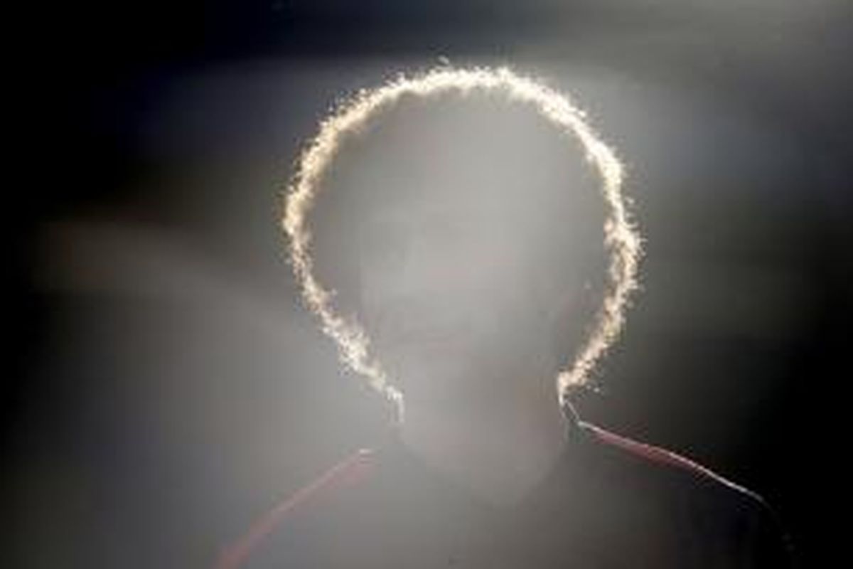 Gelandang Manchester United, Marouane Fellaini.