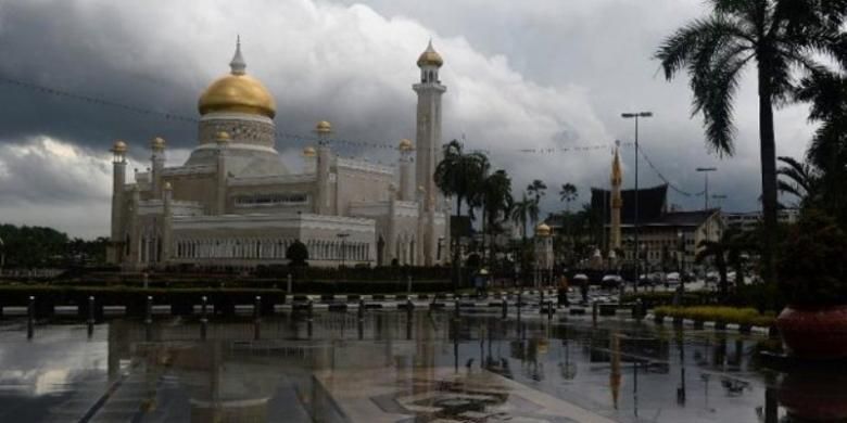 Masjid Sultan Omar Ali Saifuddin, Bandar Seri Begawan, Brunei.