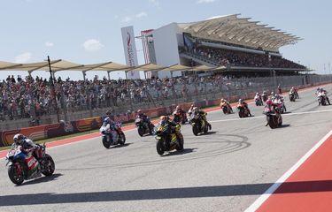 Sprint Race MotoGP Amerika 2023 di Circuit of The Americas (COTA), Minggu (16/4/2023) dini hari WIB. (Foto oleh by Mirco Lazzari gp / GETTY IMAGES NORTH AMERICA / Getty Images via AFP)