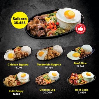 Menu Rice Series #IndonesiaBanget dari Waroeng Steak & Shake Indonesia. 