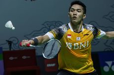 BERITA FOTO: Zhao Jun Peng Hentikan Langkah Jonatan Christie 