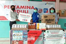 Pertamina Serahkan Bantuan APD dan Obat-obatan ke Puskesmas Guntung Payung untuk Bantu Penanganan Covid-19