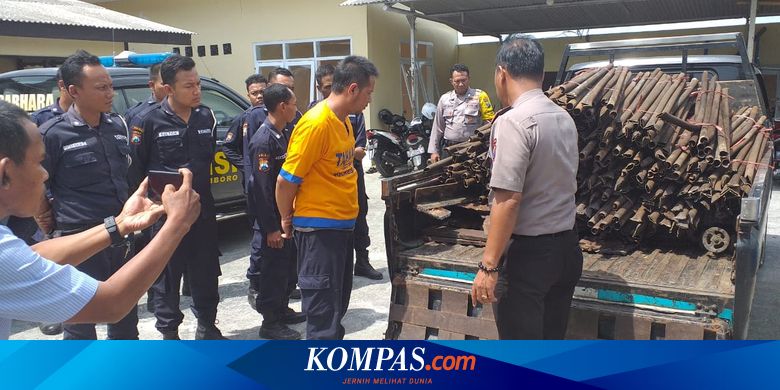 Begini Cara 15 Satpam Pg Semboro Mencuri Besi Tua Dari Pabrik Halaman All Kompas Com