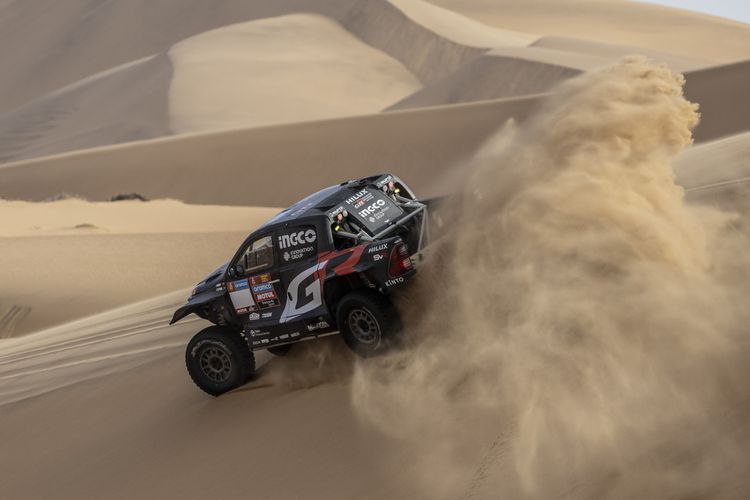 Toyota GR DKR Hilux Evo T1U yang akan dipakai untuk Dakar 2024