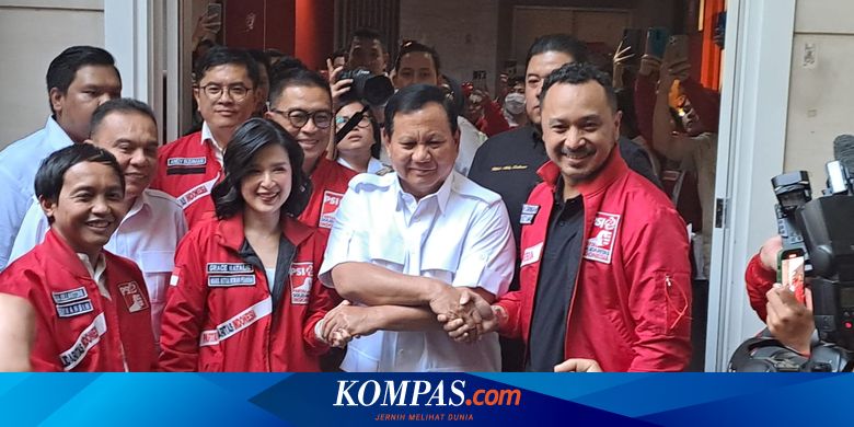 Undang Prabowo ke Kantornya, PSI Berpaling dari Ganjar?