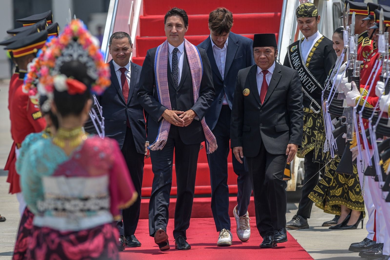 Hari Ketiga KTT ASEAN, Al Muktabar Sambut Kedatangan Perdana Menteri Kanada  