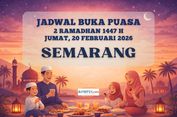 Jadwal Buka Puasa Kota Semarang Hari Ini, 20 Februari 2026