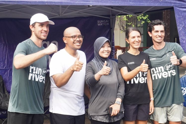 Dukung Kampanye “Run for Rivers”, Bupati Batang Ikut Lari Sejauh 5 Km