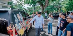 Beri Ruang Anak Muda Berkreasi, Walkot Bobby Izinkan Pegiat Kreatif Mural Mobil Dinasnya