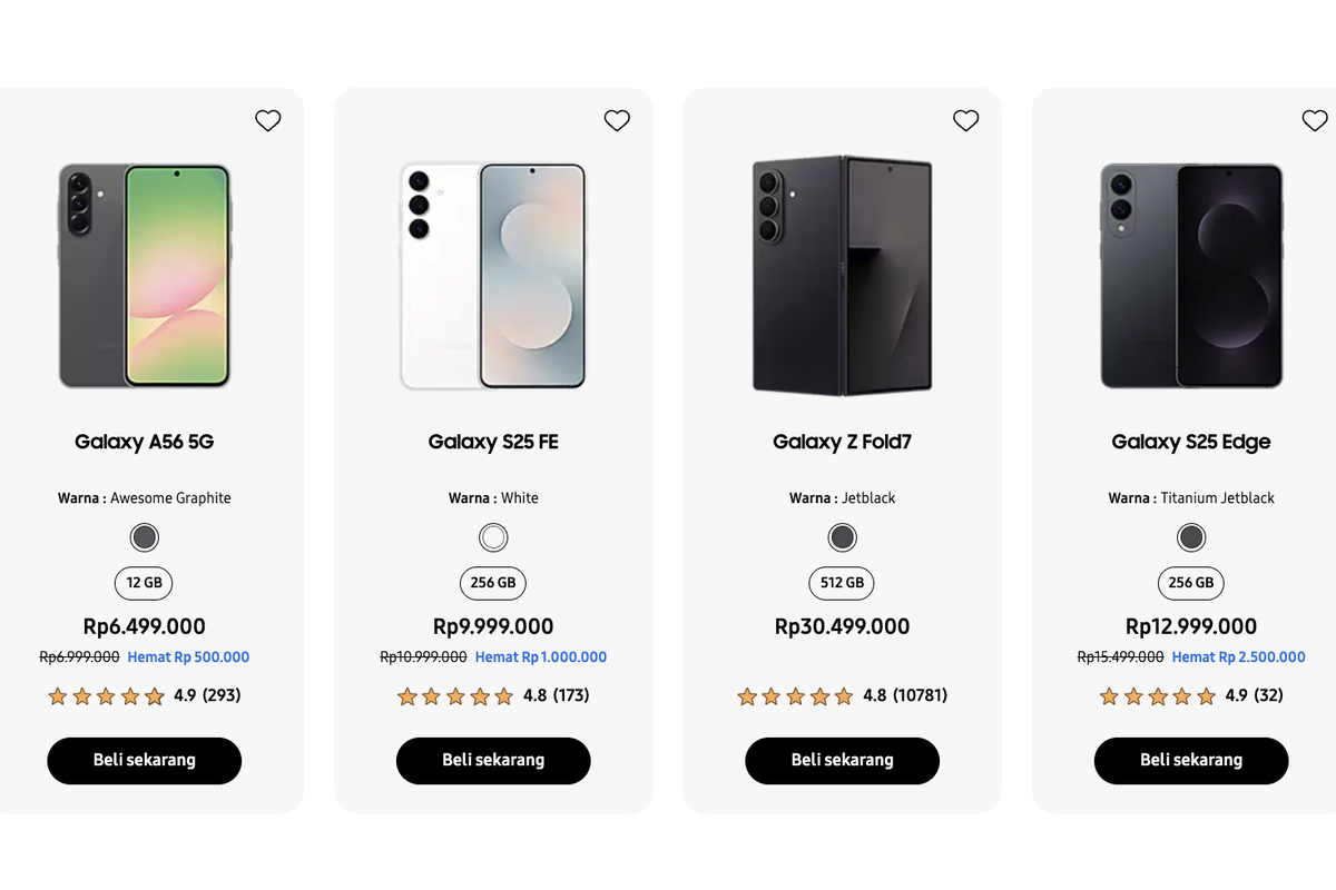 Update Harga HP Samsung Akhir Tahun 21 Desember 2025 Harga Mulai 1 4 update-harga-hp-samsung-akhir-tahun-21-desember-2025-harga-mulai-1-4