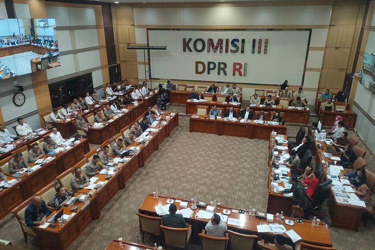 Komisi III DPR Bahas Pemecatan Ipda Rudy Soik dan Kematian Tahanan Polresta Palu