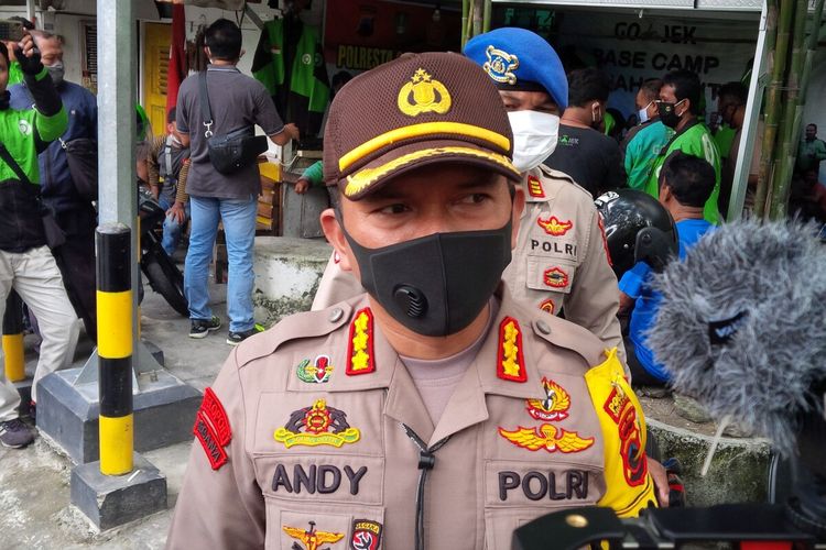Kapolresta Solo, Kombes Pol Andy Rifai ditemui di Manahan, Solo, Jawa Tengah, Rabu (15/4/2020).