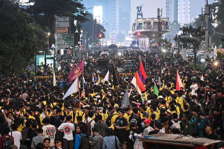 Gelora Mahasiswa di Bundaran HI, 