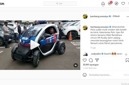 Dipakai Kakorlantas Polri, Renault Twizy Jadi Mobil Polisi?