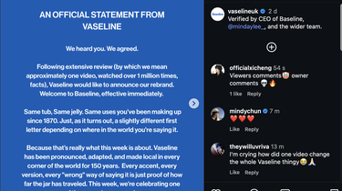 Vaseline 'Ubah Nama' Jadi Baseline, Strategi Marketing Manfaatkan Salah Ucap yang Viral