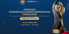 Apresiasi Pemda Berprestasi 2026 Regional Sulawesi Perebutkan 4 Kategori Penghargaan
