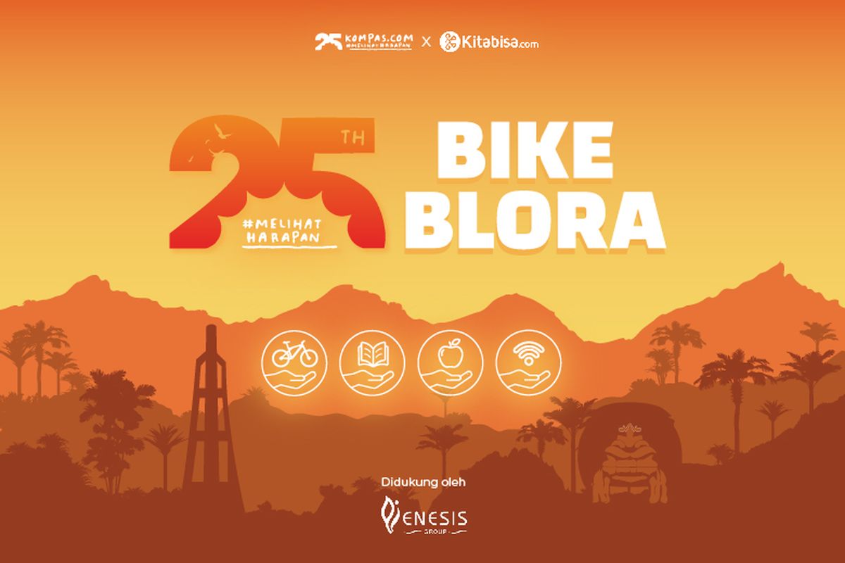 Kompas.com #MelihatHarapan Bike Blora 2021.