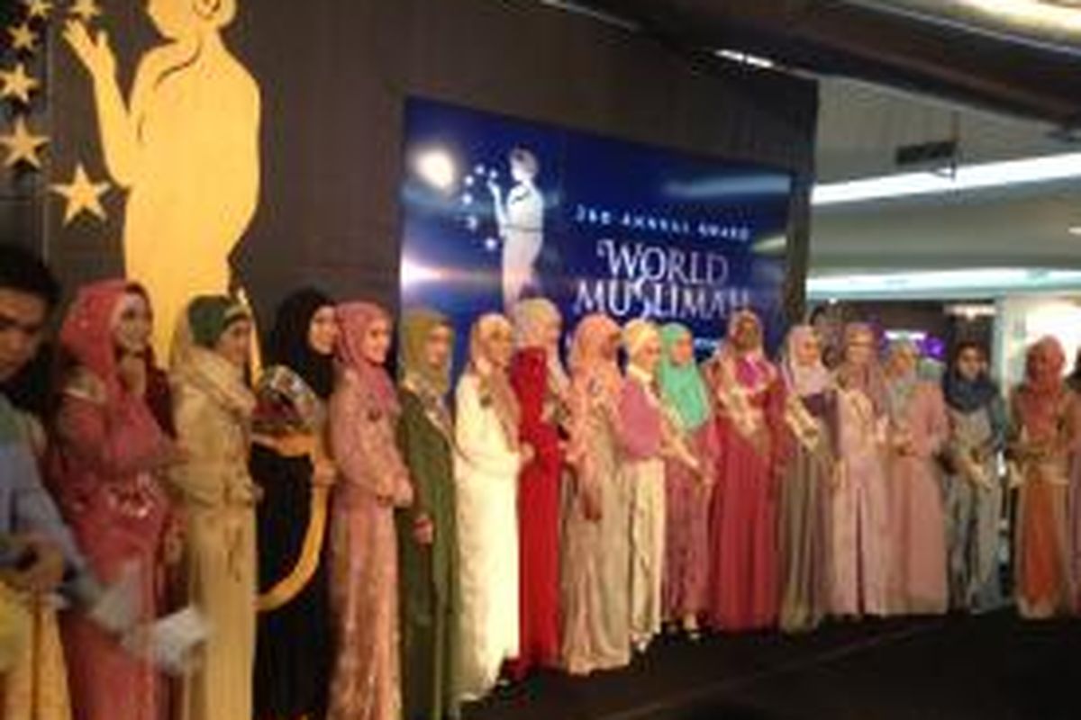 Para finalis world muslimah 2013