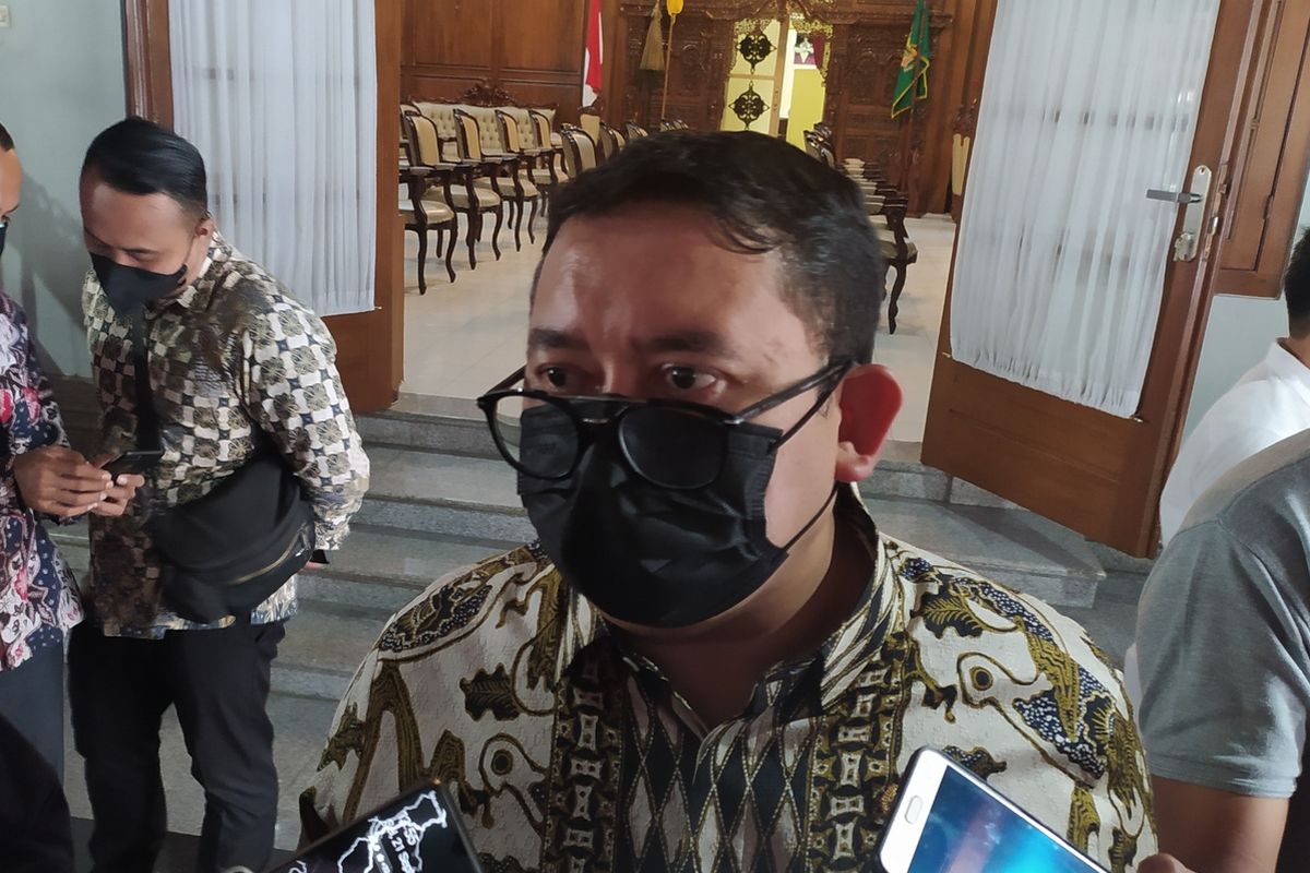 Anggota DPR RI Fadli Zona di Pendapa Sipanji Purwokerto, Kabupaten Banyumas, Jawa Tengah, Selasa (21/9/2021).