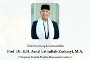 Pimpinan Ponpes Gontor KH Amal Fathullah Zarkasyi Wafat, Ini Jadwal Lengkap Pemakaman