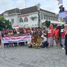 Sekelompok Massa Demo di Titik Nol Kilometer Yogyakarta, Dukung Bergulirnya Hak Angket di DPR