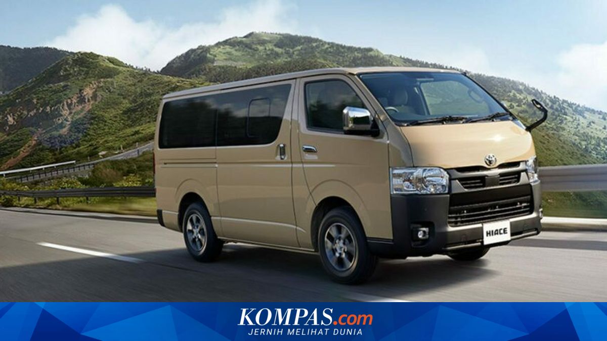 Toyota HiAce Dapat Pilihan Warna Baru