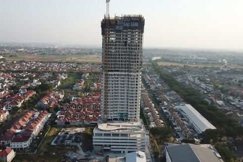 Akhir Tahun, Proyek Apartemen Westown View di Surabaya Akan Tutup Atap