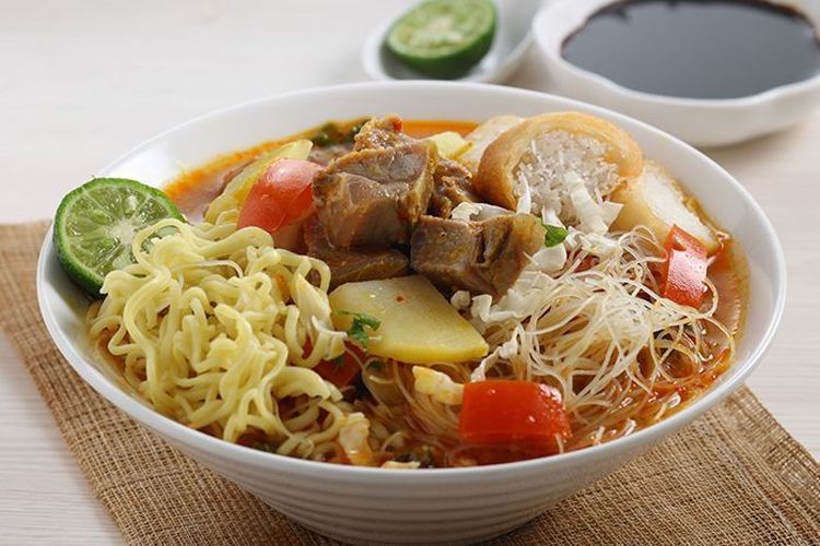 Resep Soto Mi Bogor, Kuah Kaldu Sapinya Segar