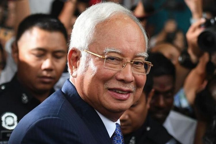 Mantan Perdana Menteri Malaysia Najib Razak.