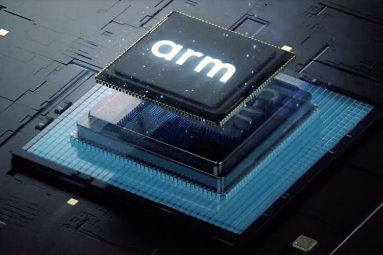 Ilustrasi chip ARM
